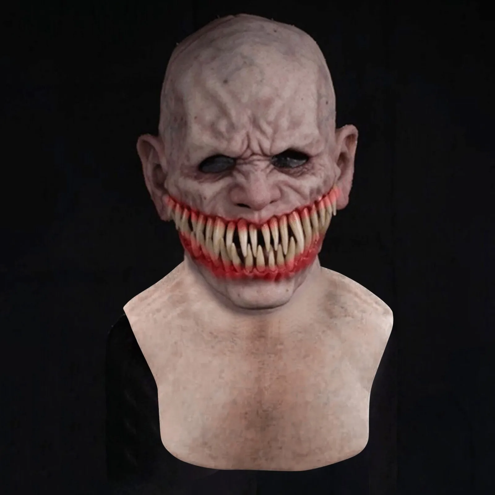 Cosplay Supersoft Old Man Adult Real Mask Halloween Funny Full Head Masks Another Me-The Elder Shocker Toys For Costume Party | Игрушки и