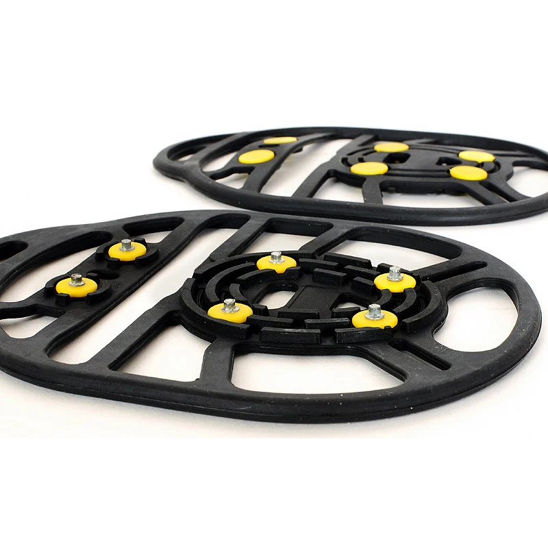 Уличная обувь для альпинизма шипы шестизубные противоскользящие копыта снежные