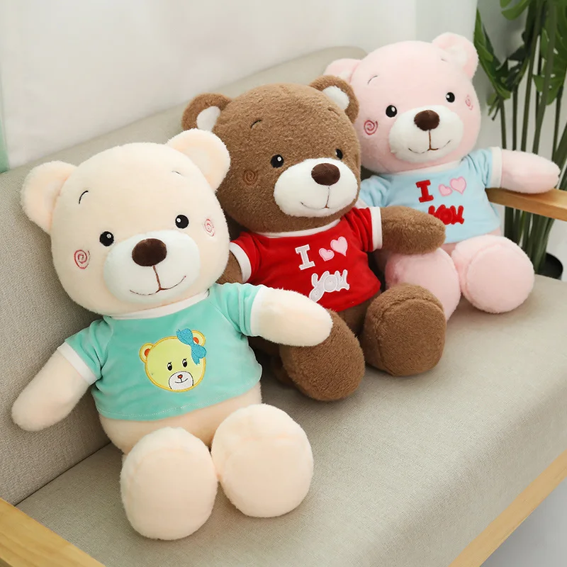 60 см Пушистый милый плюшевый мишка плюшевая игрушка мягкий мультяшный Зверюшка