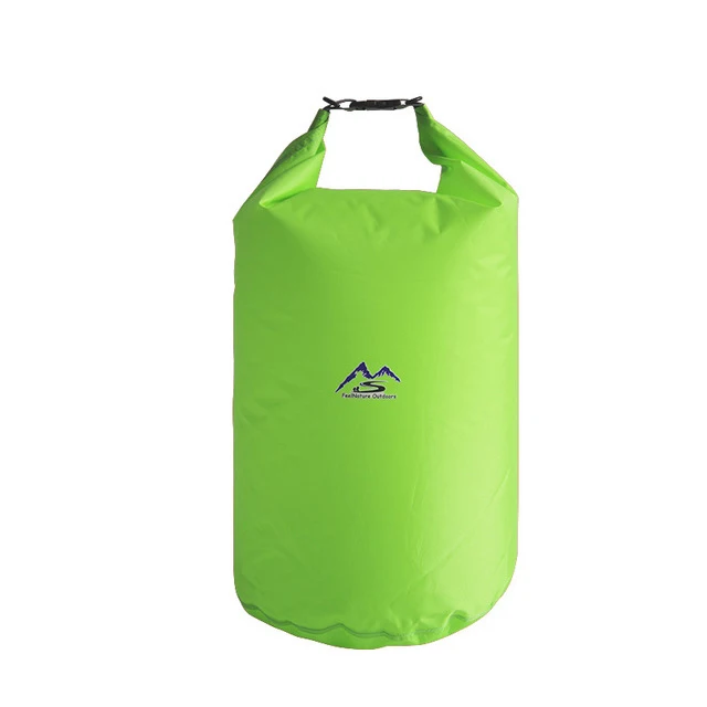 Green-40L Сумка для серфинга, 40л, переносная сумка для рафтинга, дайвинга, сухая сумка, сумки для речного треккинга, водонепроницаемая, для океанов, походов, сухая сумка, легкий рюкзак - Цвет: Green-40L