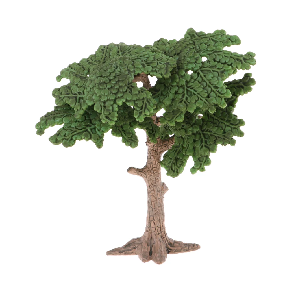 Paisaje de &aacute;rboles modelo paisaje verde Diorama microadornos para paisajismo-0