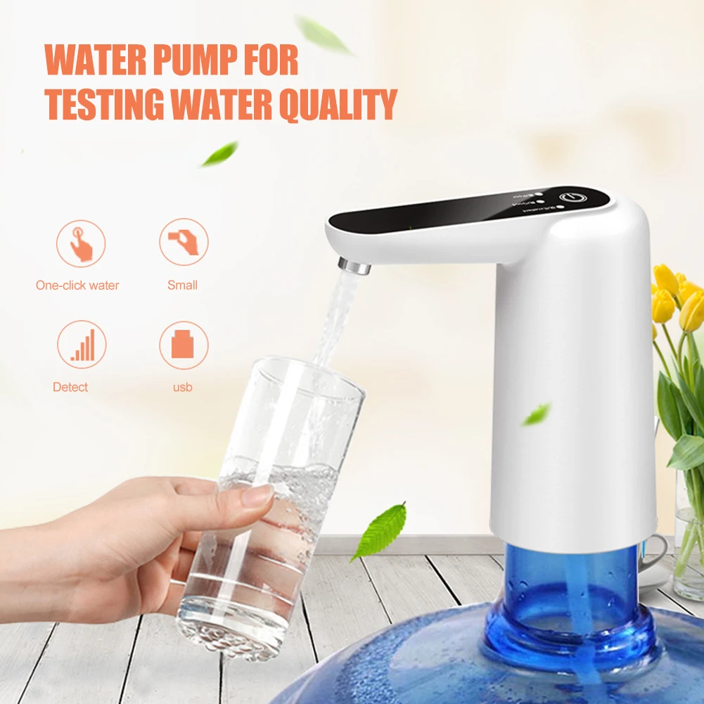 Насос для бутылки с водой Usb-зарядкой автоматический насос питьевой воды