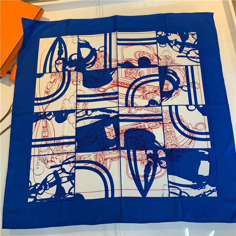 

Ручная работа 90 см, саржевый шелковый шарф, женские квадратные шарфы с двойной собакой, шарфы, женские шарфы, бандана, хиджаб