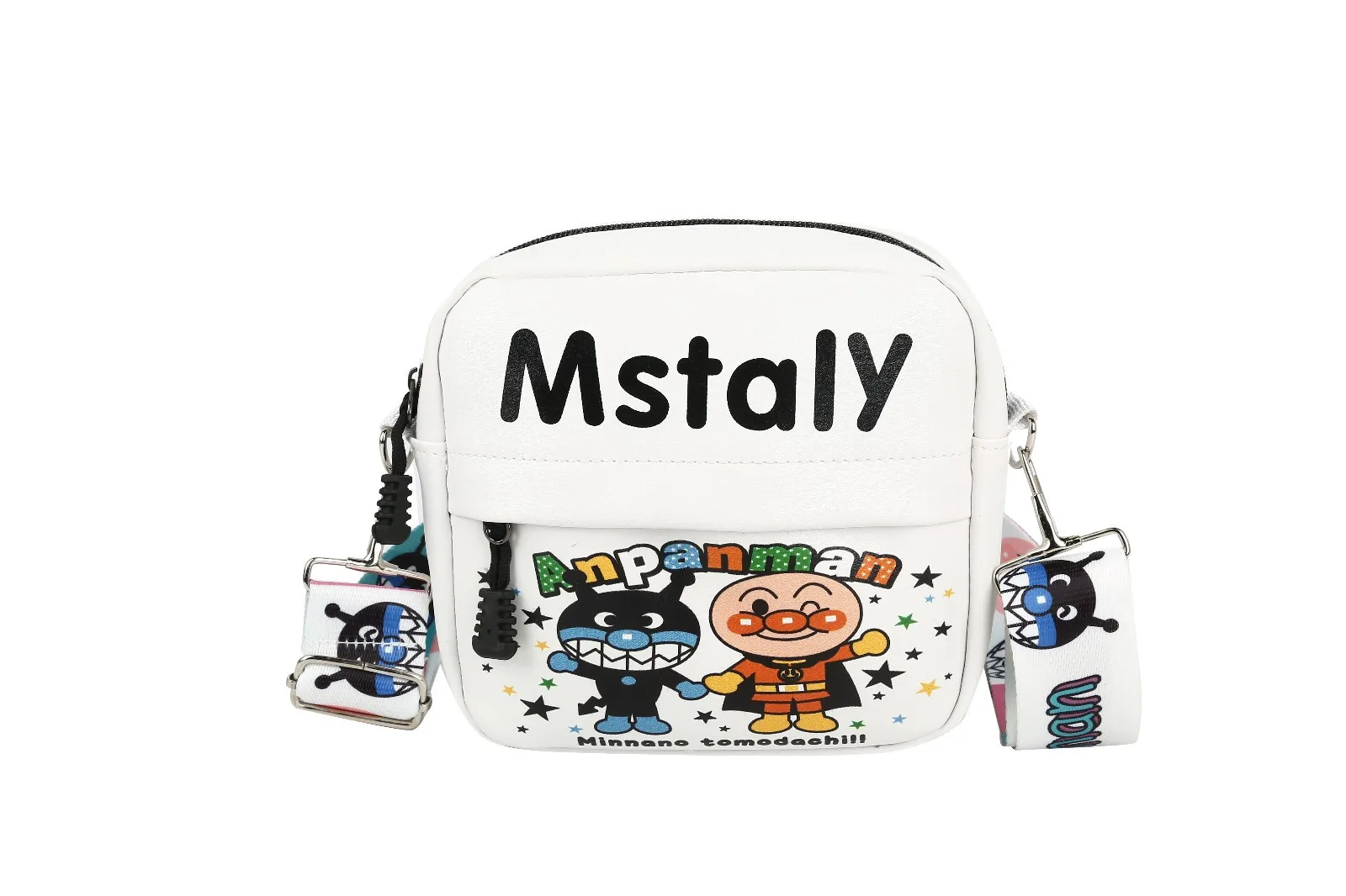 

Cute Printed Small Bag Female 2021 Spring New Wave Korean Style Small Round Bag Fashion One-Shoulder Messenger Bag