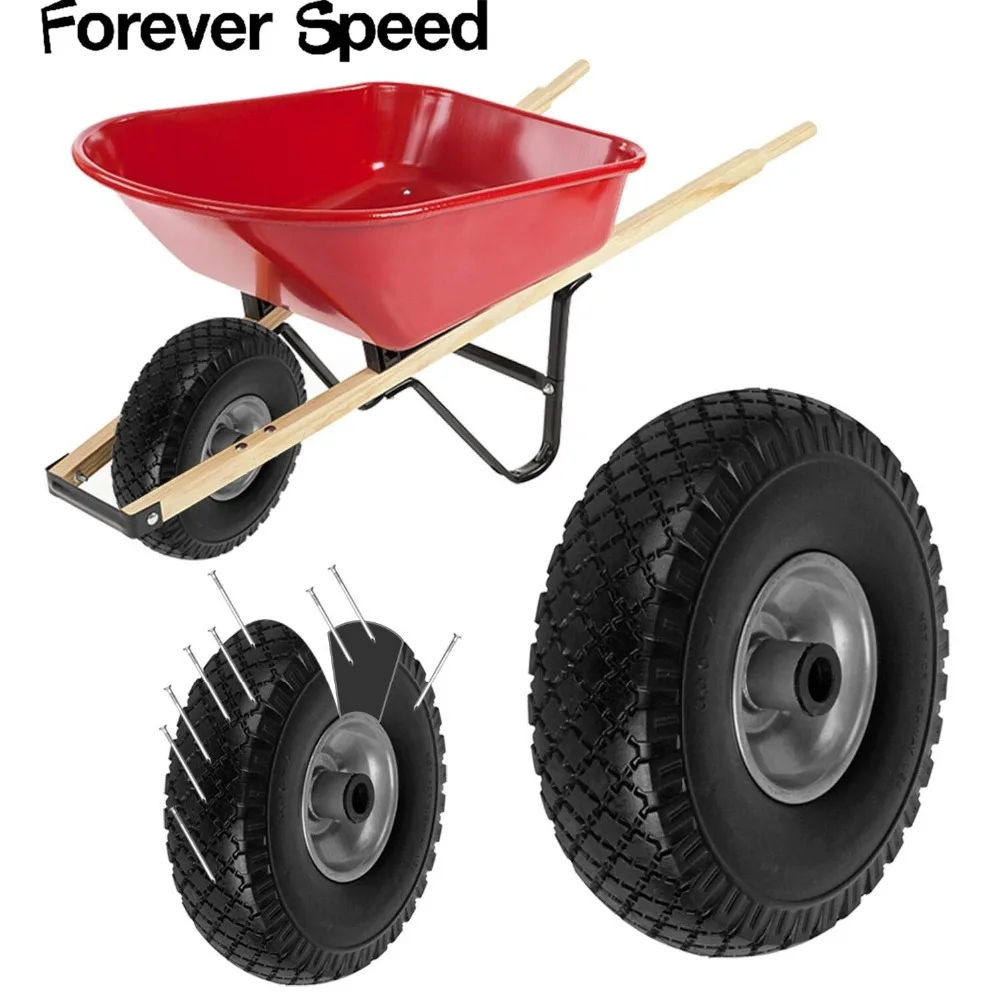 Тачка 260 мм пенополиуретановое колесо запасное Барроу мастерской садовая