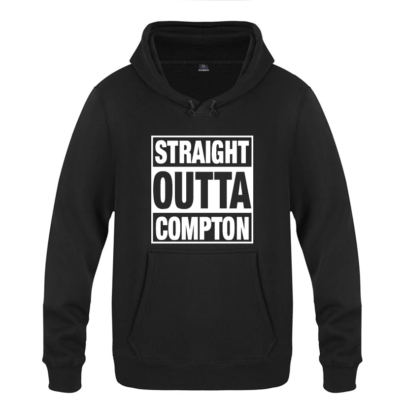 

Straight Outta Compton NWA Rock Rap Hoodie Sweatshirts Men Fashion Mens Long Sleeve Hooded Fleece Pullover Hoodies Hip Hop