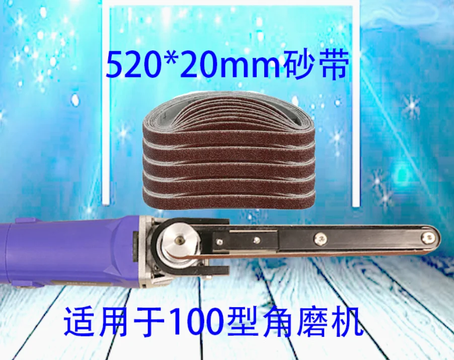 

Sanding Belts 520*20mm 40-1000 Grit Assortment Metal Grinding Aluminium Bands Polisher Oxide Sander