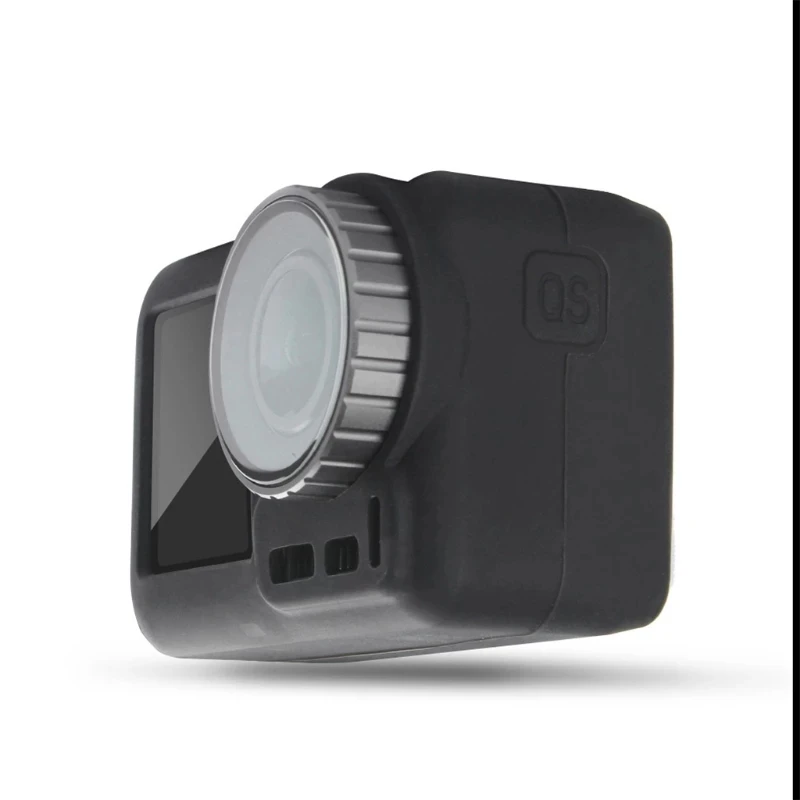DJI Osmo экшн черный рукав чехол рамка + крышка объектива Крышка действие