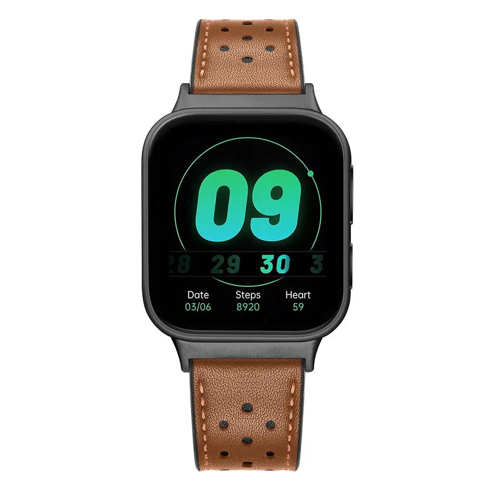 Кожаный ремешок для часов OPPO Watch 3 Pro 2 42 мм 41 46