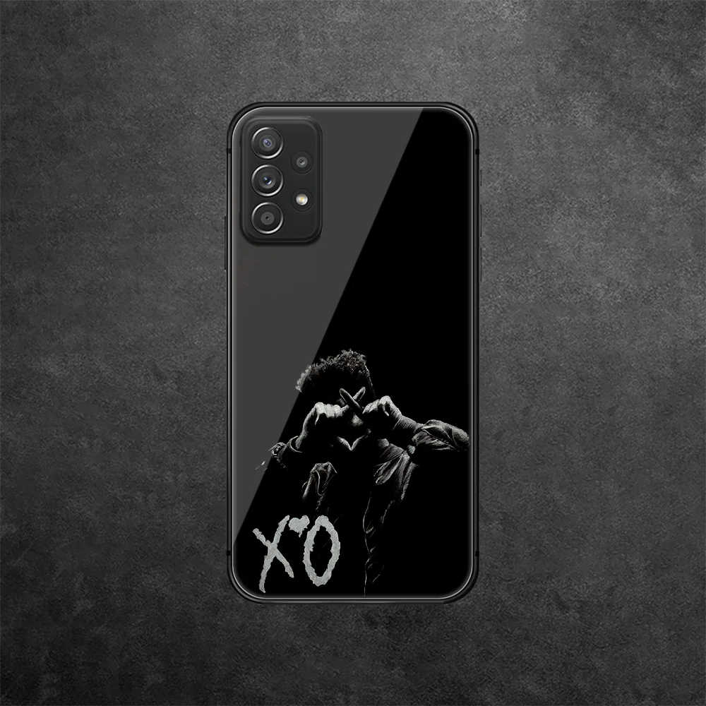 

XO The Weeknd Tempered Glass Phone Case Cover For Samsung Galaxy A 10 12 20 E 21 30 32 50 40 51 52 70 71 72 S Fashion Painting