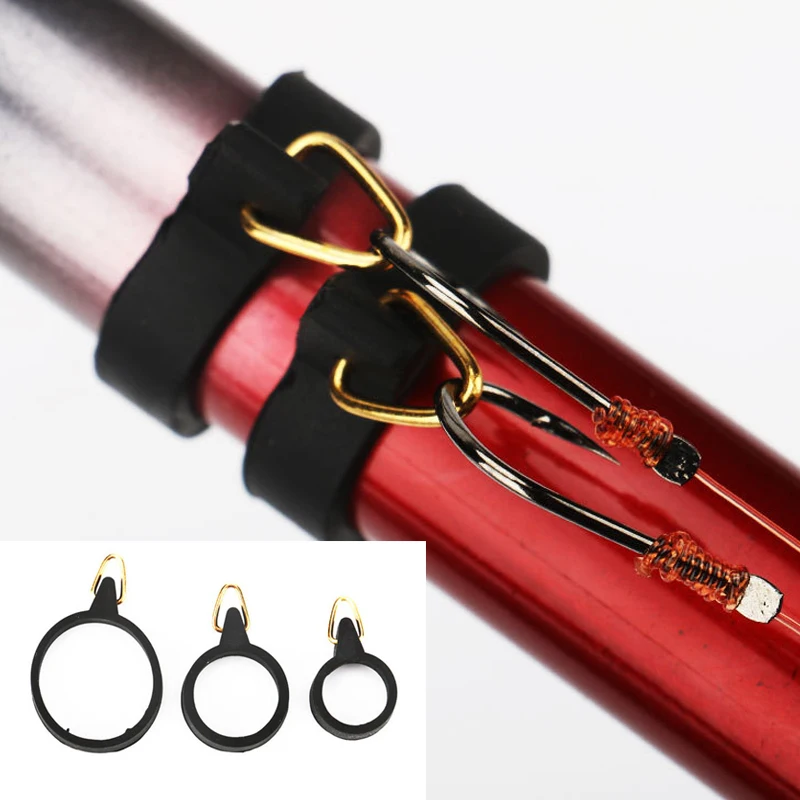 5 шт. рыболовная удочка подвесная крючок устройство вешалка для приманки