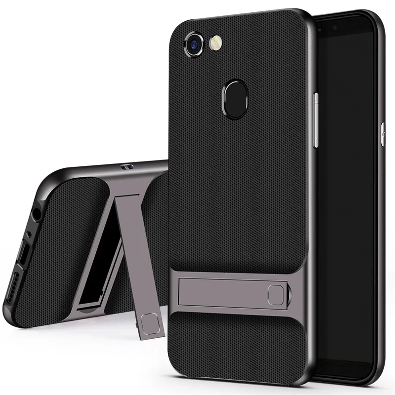 Жесткий ПК Мягкий ТПУ противоударный чехол для задней крышки телефона держатель