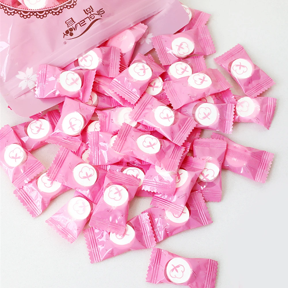 Одноразовые мини-полотенца в виде капсул бумажные салфетки для путешествий и