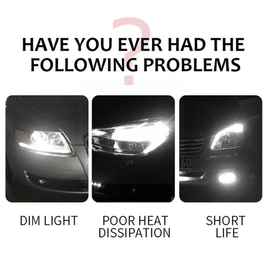 

T10 Glass Housing LED Car Bulb 6000K 7 Colors Wedge Accessorios License Plate Light Auto White Light Reading Indicator Dome K4E4