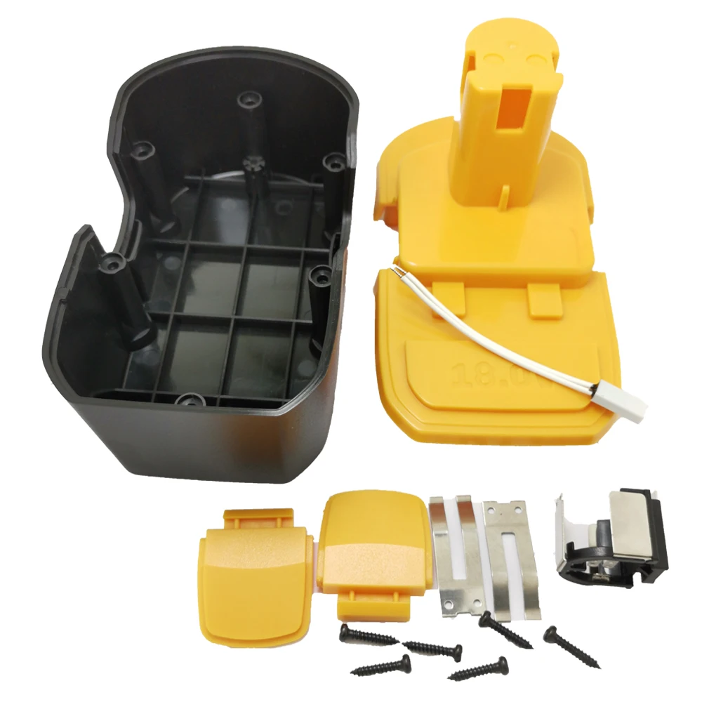 Чехол для перезаряжаемой батареи для Ryobi 18v plastic Ni-MH пластиковый корпус(коробка без ячеек внутри) BRY1804, ABP1801, ABP1803, BCP1817