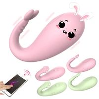 vibrator adult game wireless remote control sex toys for women g spot massage app bluetooth silicone 8 frequency