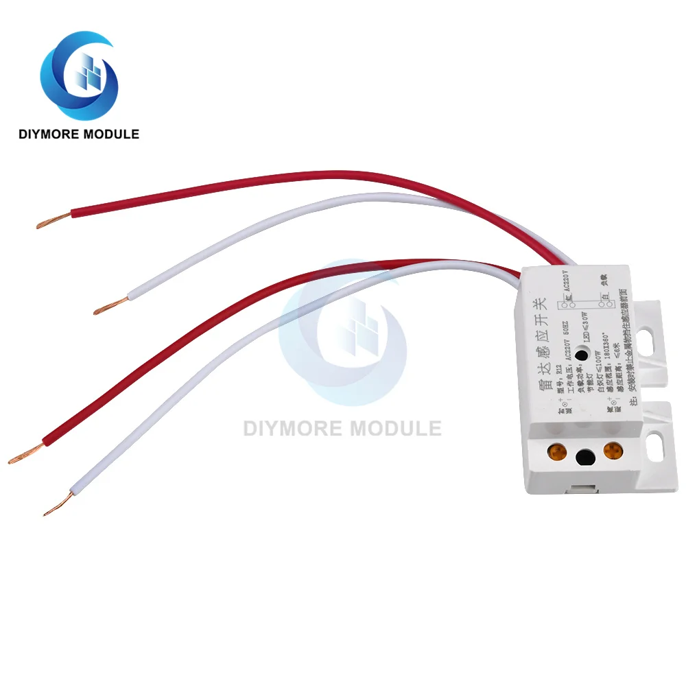DC 12V Radar Microwave Induction Switch LED Ad Light Box Corridor Microwave Sensing Controller