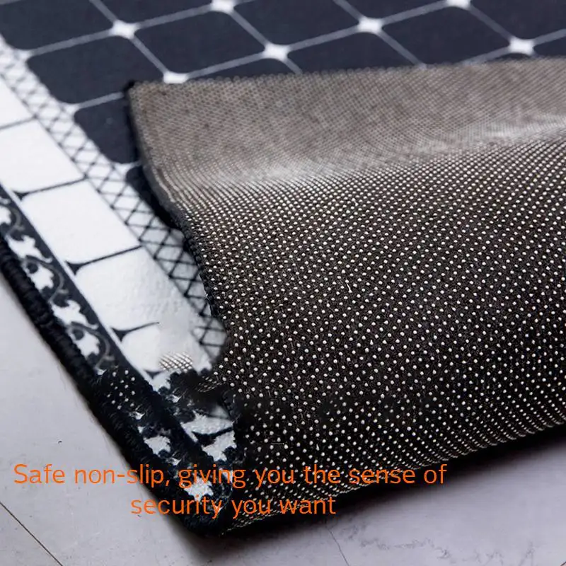 Противоскользящий напольный коврик для входной двери комнатный длинный ковер