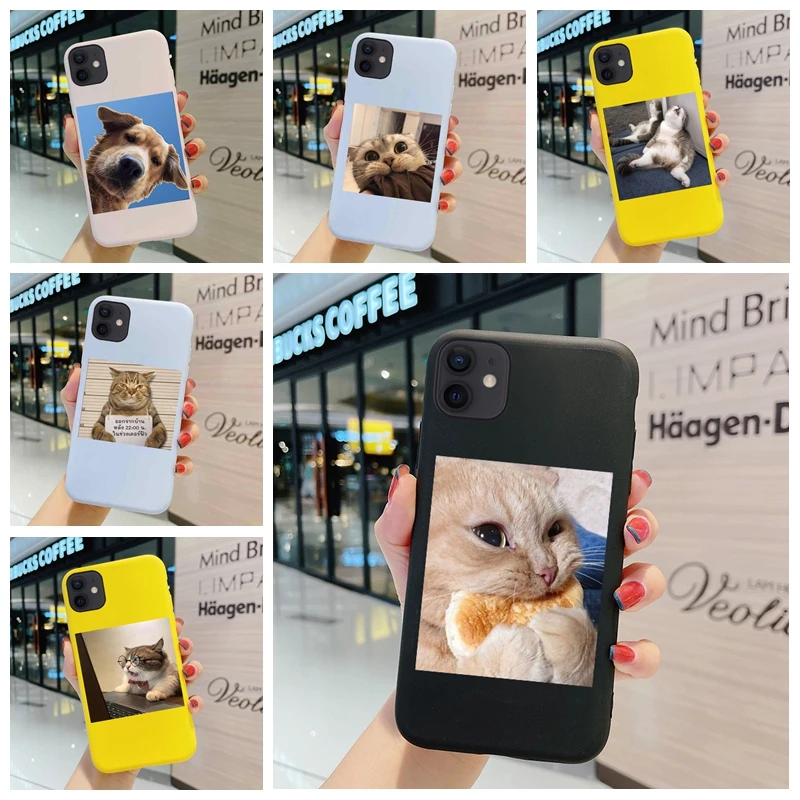 

Animal TPU Matte Cover For VIVO X27 X50 X60 Pro Protective Case Silicon Thin Soft Shockproof Cute Cat Dog Bears