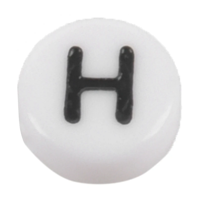 

1200Pcs Round Acrylic Letter Beads Set for Kid Bracelets Necklace Making Beaded Material Plastic Alphabet Beads Boxs