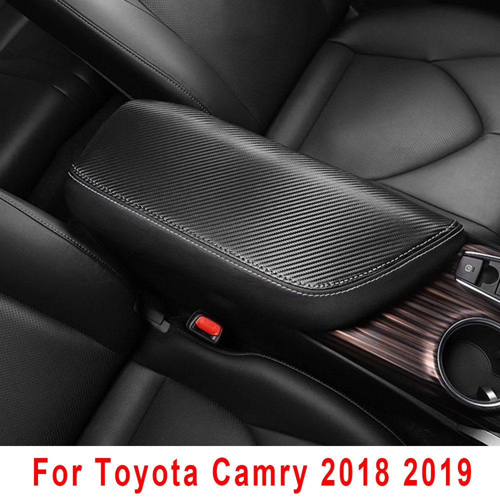 Кожаный подлокотник с центральной консолью для Toyota Camry 2018 2019|Подлокотники| |