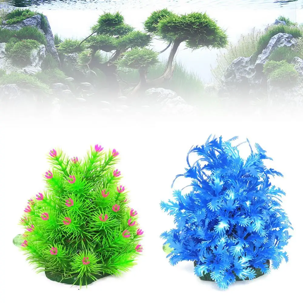 

Dropshipping Aquarium Artificial Fake Water Grass Plant Fish Tank Ornament Landscape Decor