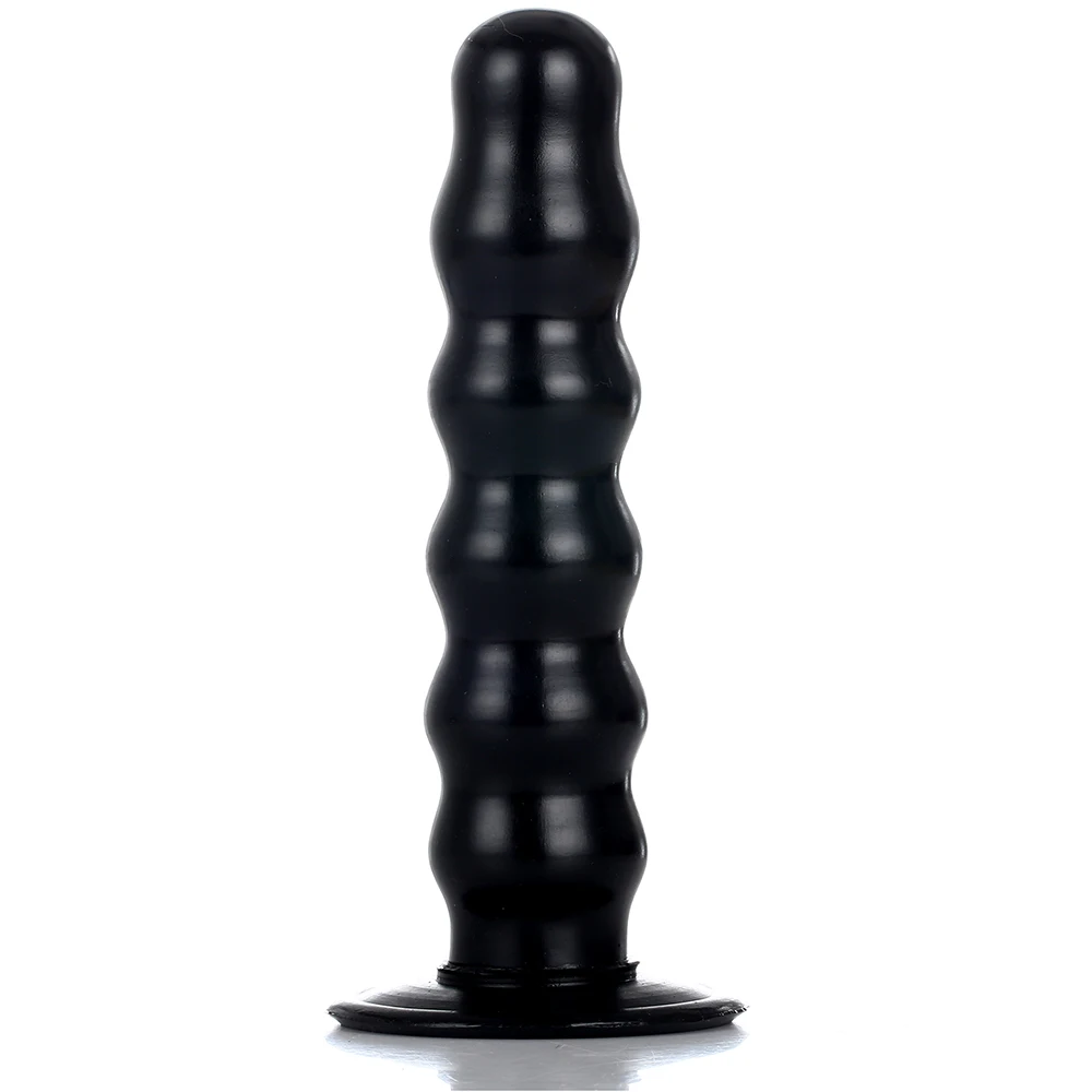 Unisex Suction Cup Beads Anal Dildo Big Wave Butt Plug Ass Anus Massage Stimulation Privacy Package Huge Erotic Penis |