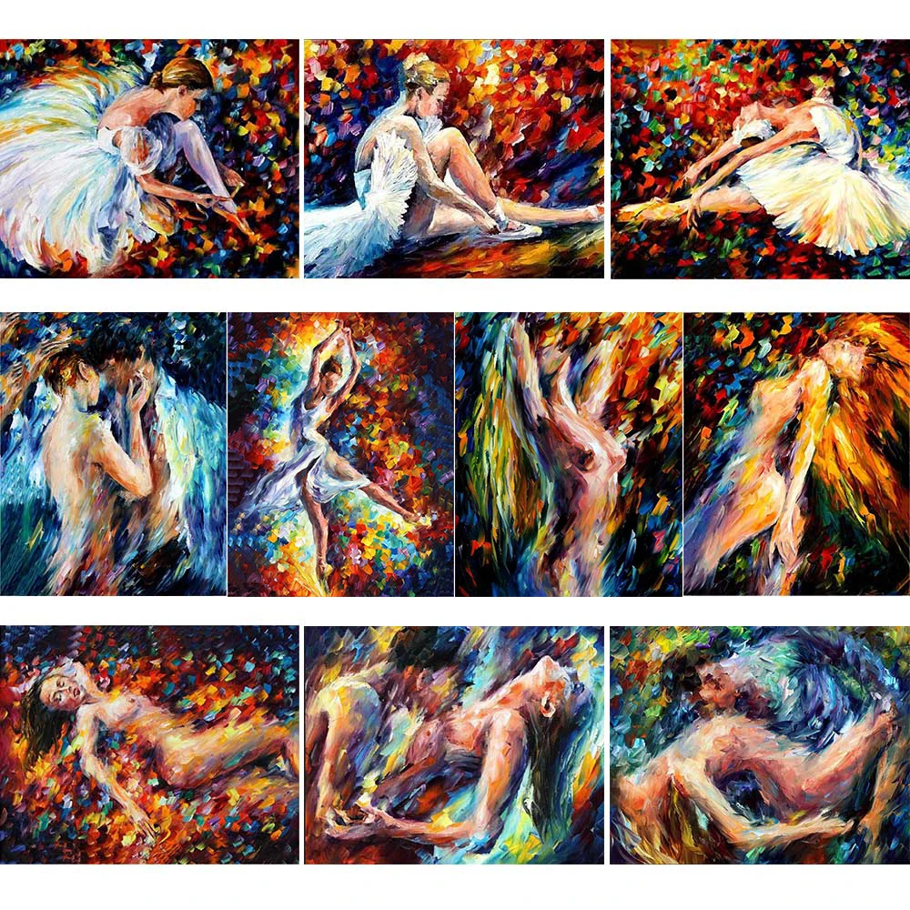 

tapb Abstract Sexy Couple DIY Painting By Numbers Adults For Drawing On Canvas Coloring By Numbers Home Wall Art Number Decor