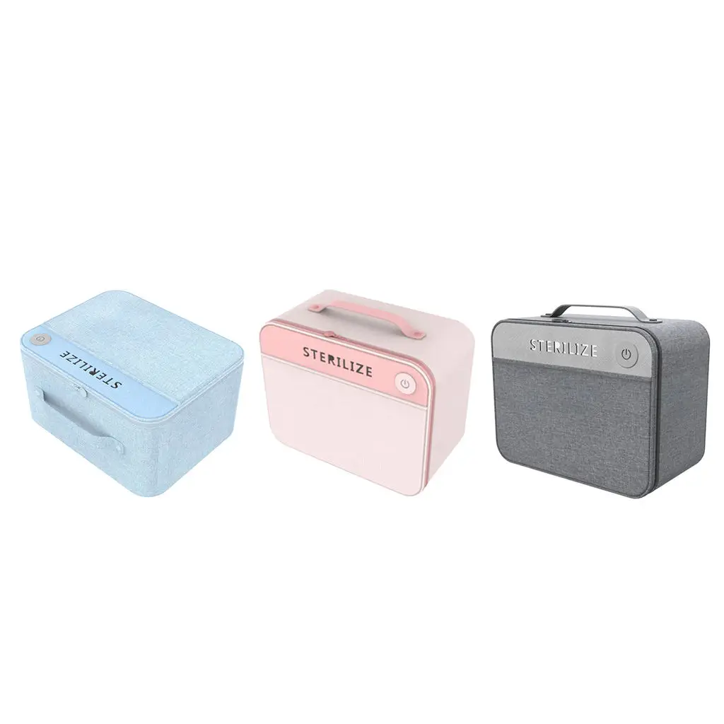

UV Sanitizer Bag UV LED Sanitizing Box Portable UVC Light Cleaner Bag 260-280nm LED