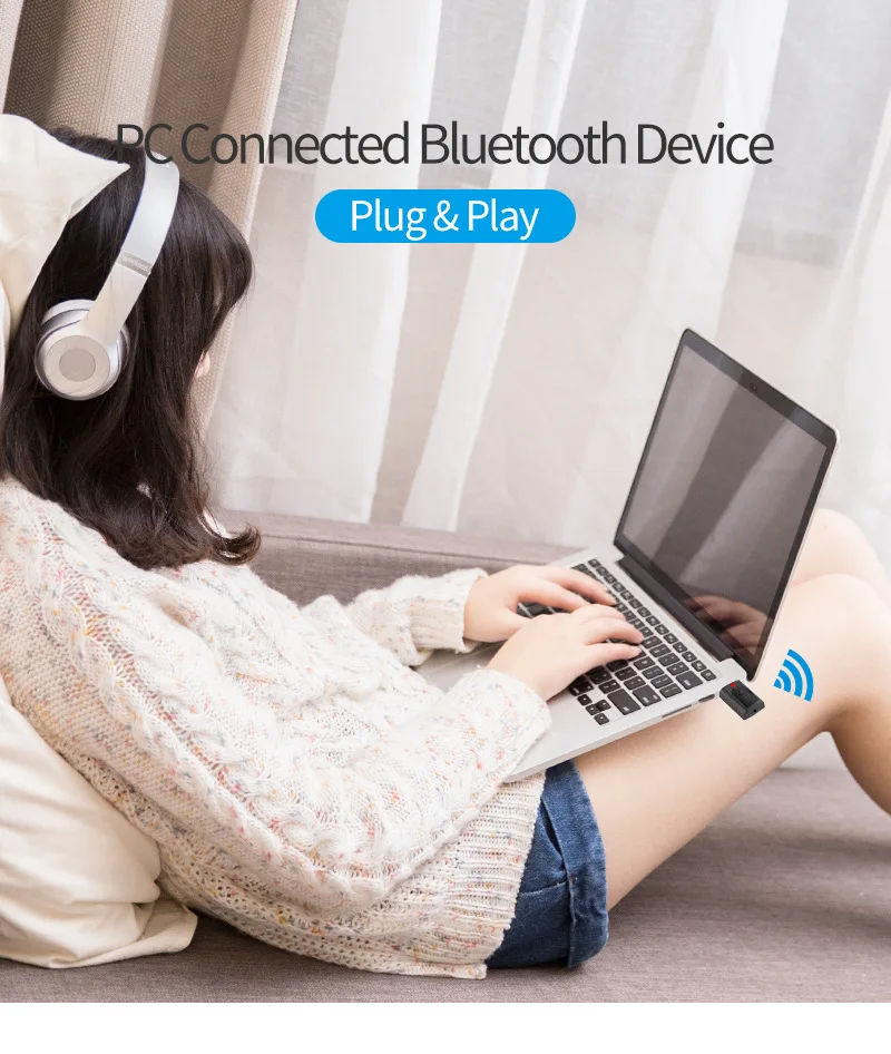 USB Bluetooth 5 0 передатчик приемник беспроводной адаптер стерео аудио 3 мм Aux Разъем