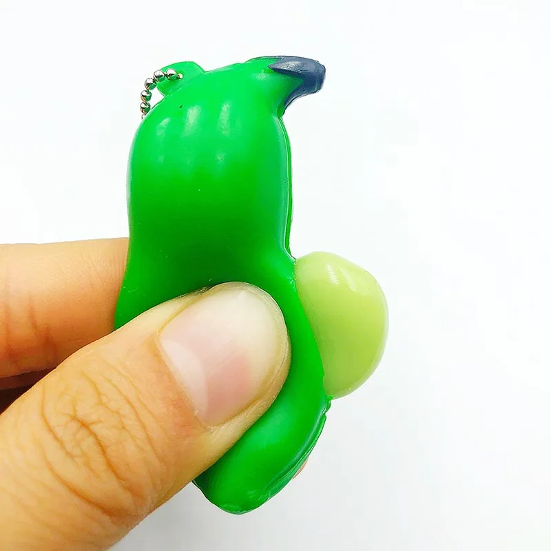 Dark Green With Box Светится в темноте мягкие игрушки антистрессовые шары с цепочка для телефона и ключей Распаковка бобы сжимаемые игрушки офис антистресс Новинка - Цвет: Dark Green With Box