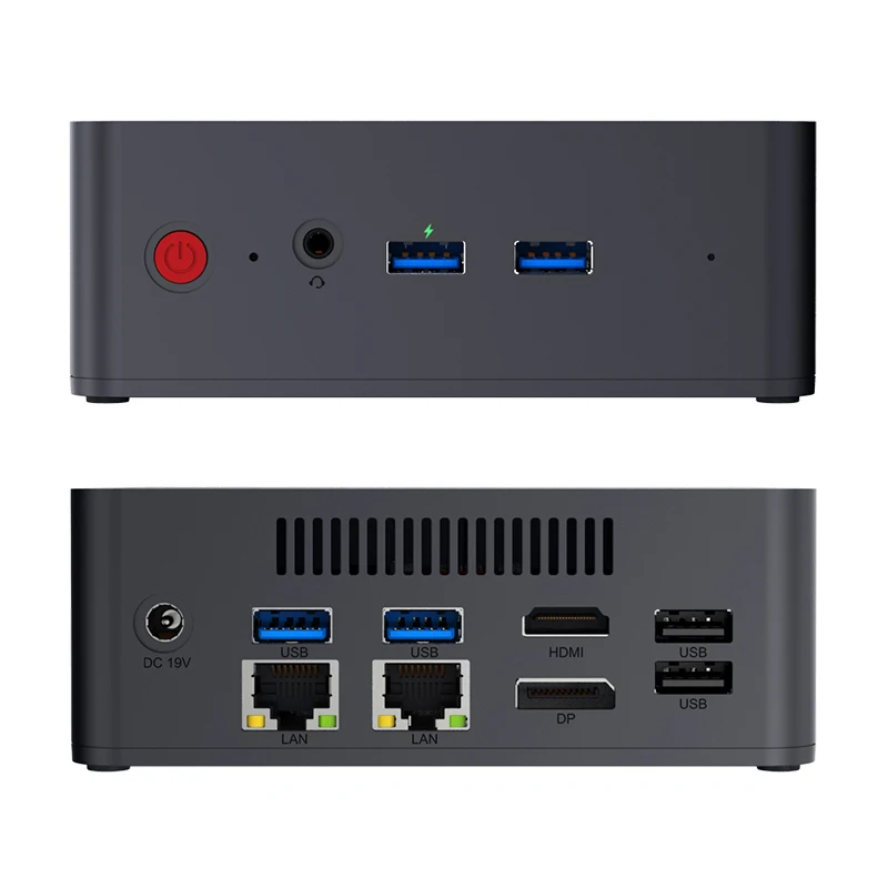Beelink L55 мини ПК Intel I3 5005U 8G RAM 128GB/256GB/512GB/1T ROM Win10 Linux USB 3 0 BT 4 Dual WIFI 2 4G + 5 RJ45|Мини ПК| |