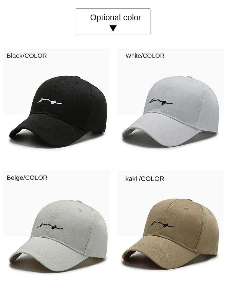 

Men's Hats and Women's Hats Daddy Hats 2021 New Baseball Long Shading Outdoor Hats Street Solid Color Black Fishing High Quality