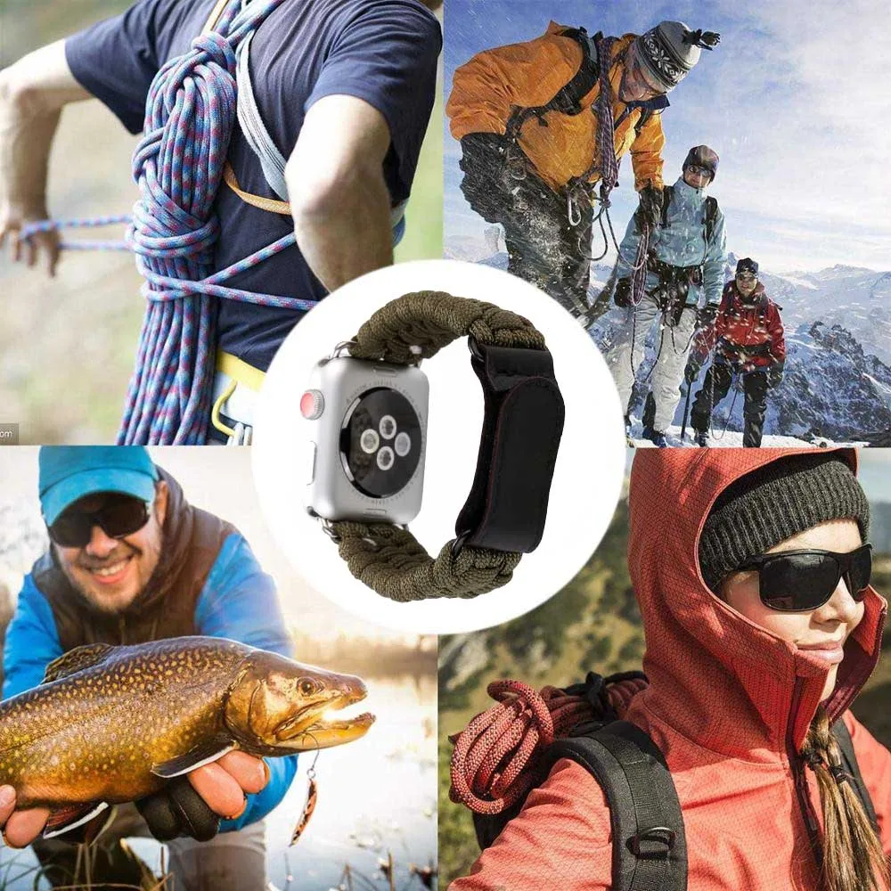 Многофункциональный спортивный браслет для Apple Watch Band 44 мм 40 ремешок iWatch 5 4 3 2 1