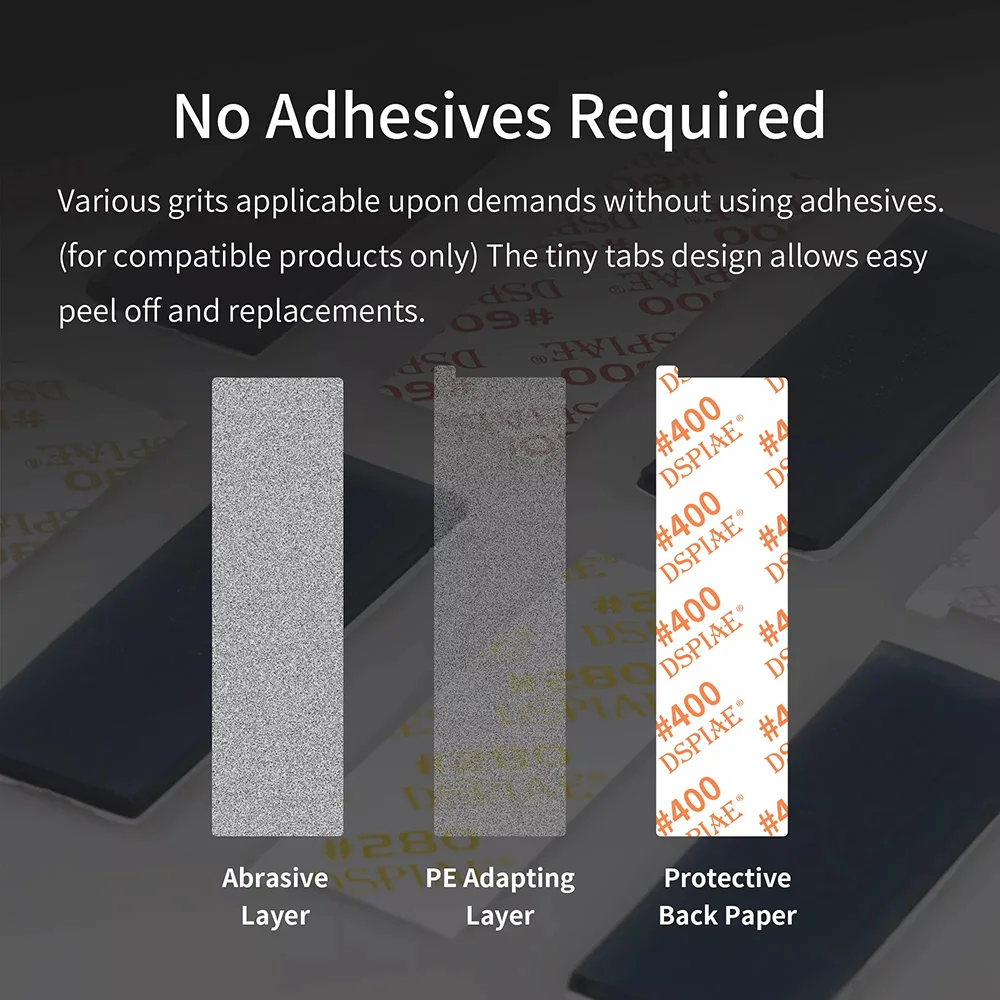 Набор гибких шлифовальных насадок DSPIAE FS шлифовальный инструмент с изогнутой