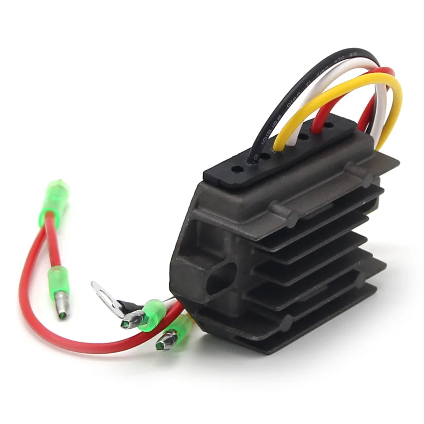 Выпрямитель напряжения для двухтактного подвесного мотора Tohatsu M40D 2002 M40D2 2002-2005 M50D M50D2 2002-2003 M60B M70B 3C8-76060-0 on.