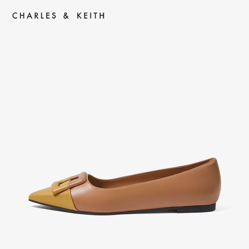 CHARLES＆KEITH Новинка на Весну и Лето2020CK1 70580135Женские туфли Острый Носок Сандалии с
