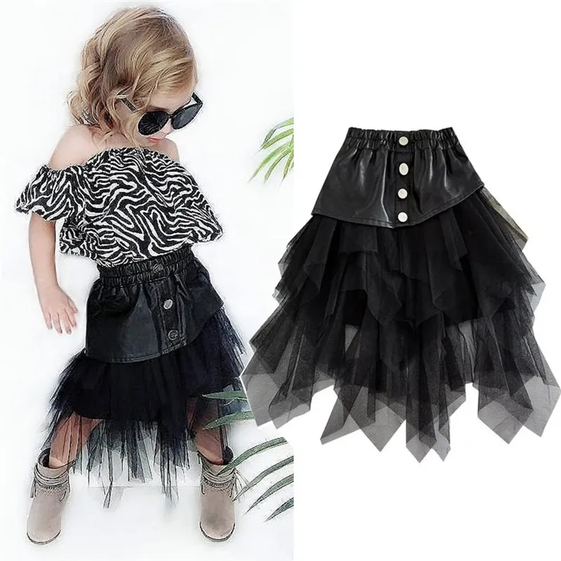 Юбка-пачка летняя шифоновая однотонная до колен | Детская одежда и обувь