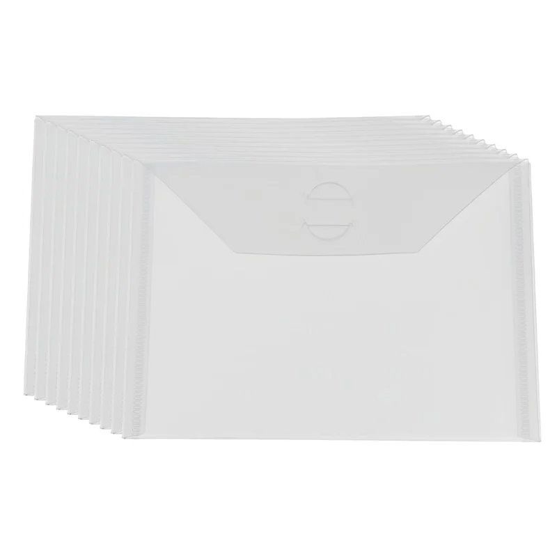 10 шт./компл. большой штамп и Плашки для хранения Pokets 18x13 см ПВХ Plastiv лист прозрачные большие карманы для хранения умирает набор марок