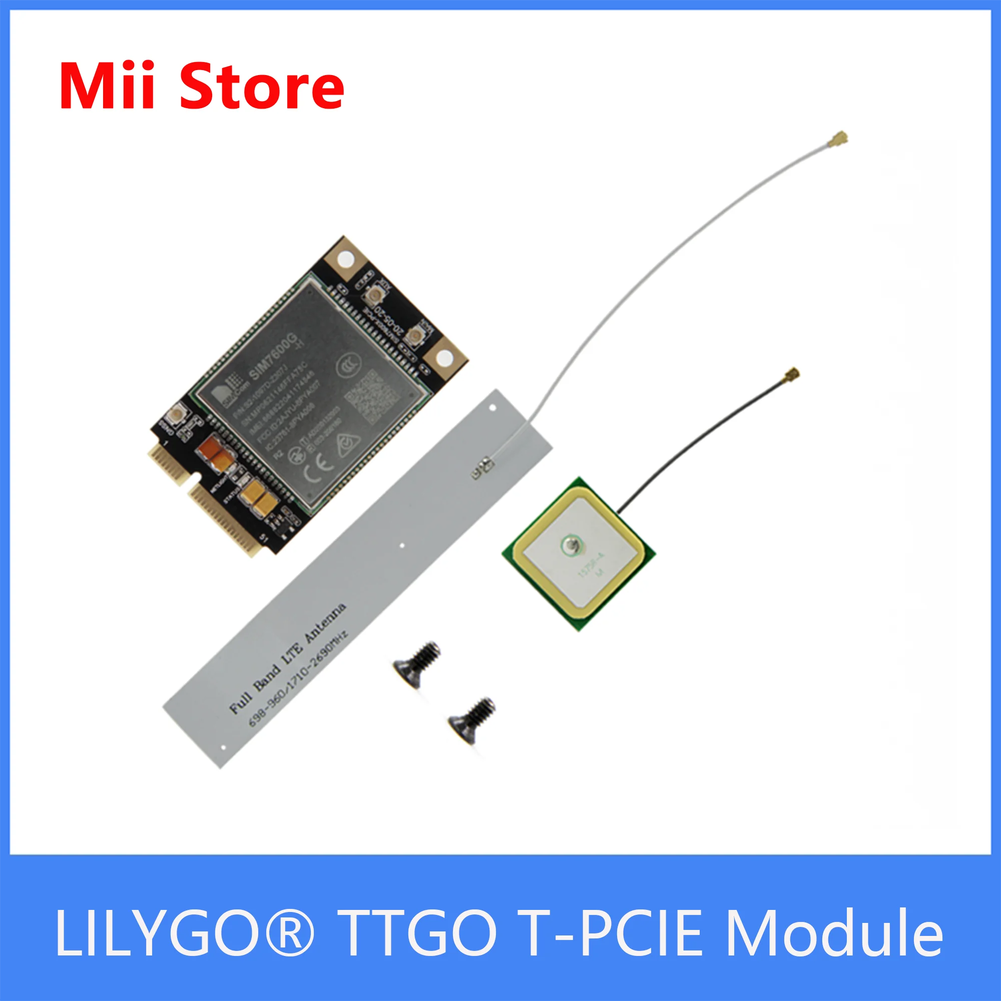 LILYGO® TTGO T-PCIE Module ESP32 Chip Support WIFI Bluetooth Nano Card SIM Series Composable Development Board