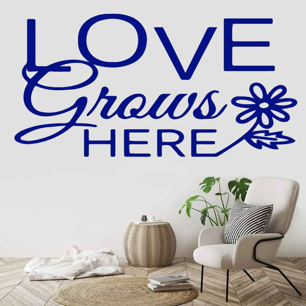 

Vinyl love Wall Sticker Home Decor Stikers Removable waterproof Bedroom Livingroom decoration Wall Decal adesivo de parede HQ742