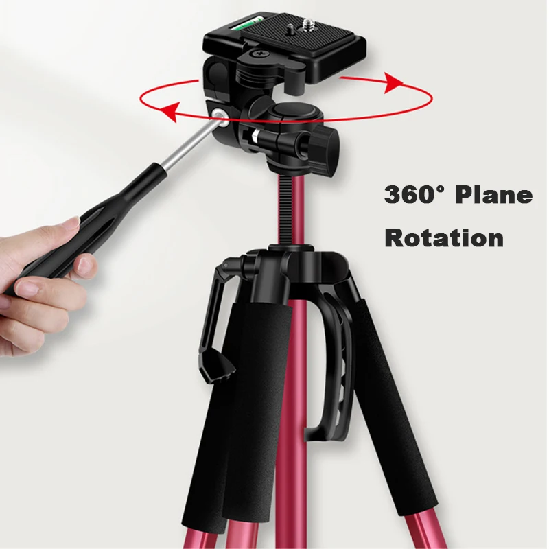 universal 1 4m 3 section tripod phone holder portable travel mobile camera gopro video photo foldable holder accessories free global shipping