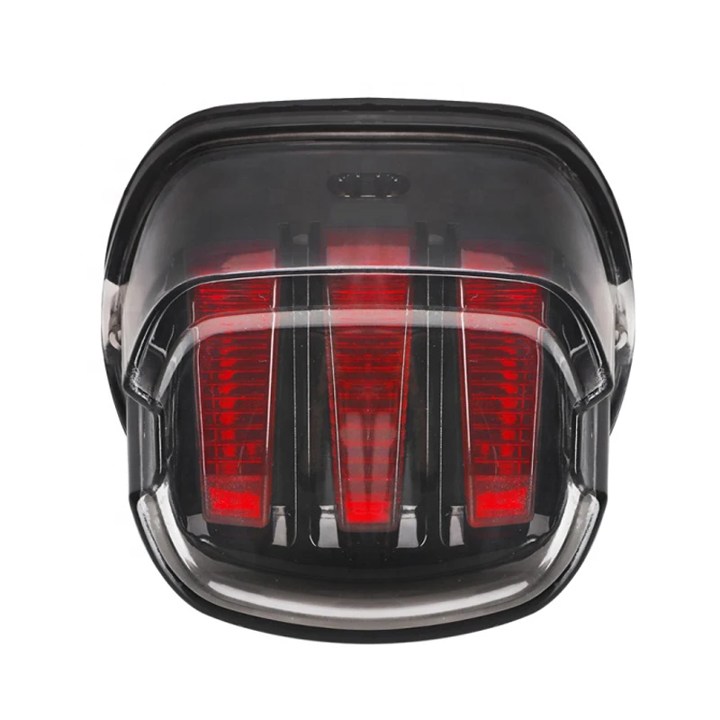 Мотоциклетный светодиодный задний светильник 12 в тормозной красный ходовой для