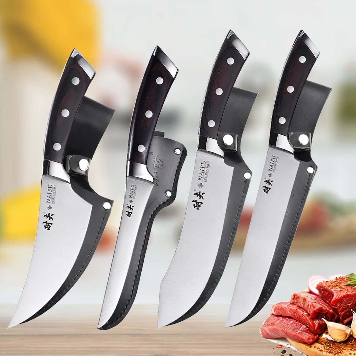 

Chef Knife Pro Kitchen Knife 8 Inch Chef's Knives High Carbon German Stainless Steel Sharp Kitchen Knife with Ergonomic Handle