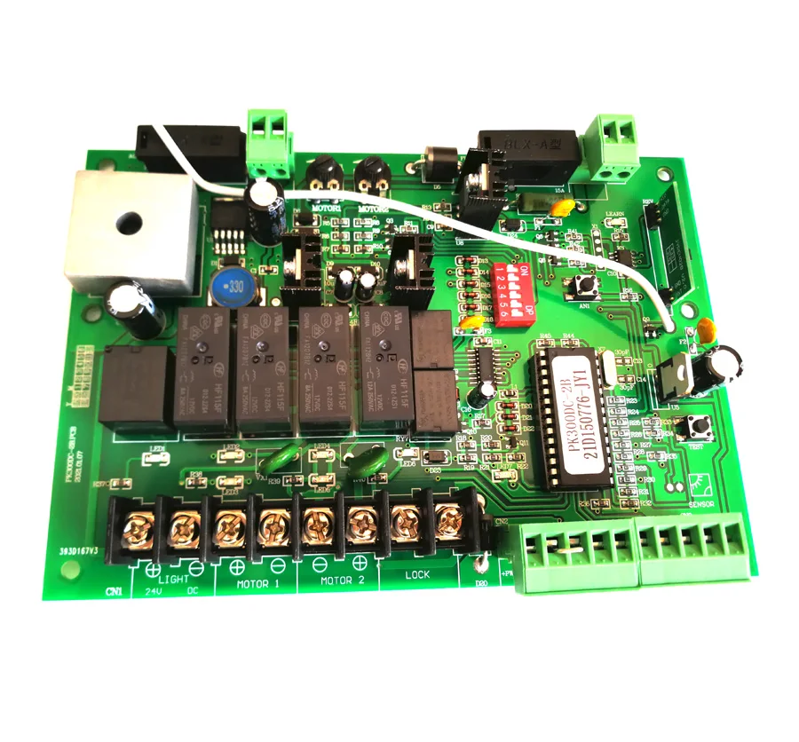 motherboard PCB motor controller circuit board card for swing gate opener motor 24VDC input power(KEYFOBS optional) images - 6