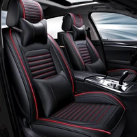 frontrear car seat cover for mitsubishi outlander phev pajero sport v93 v97 lancer shogun sport triton car accessories