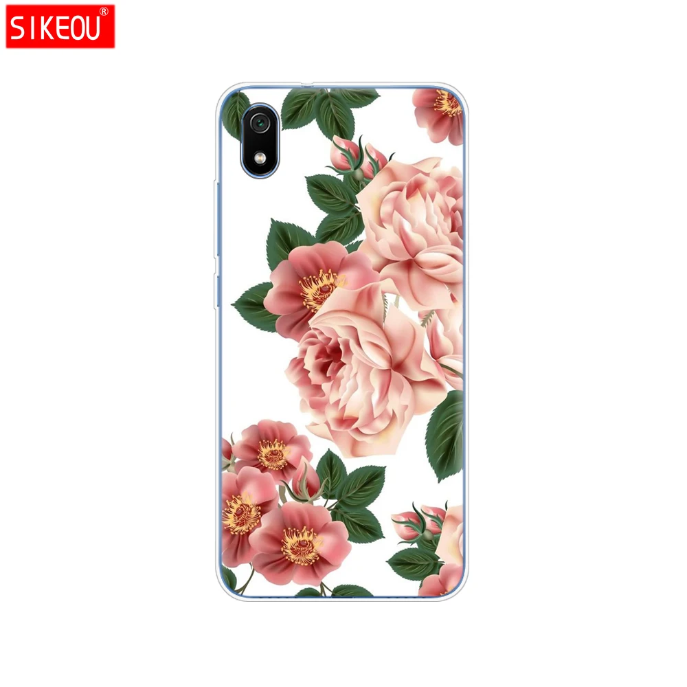 33802 Силиконовый чехол для xiaomi redmi 7a Чехлы Защитная мягкая задняя крышка из ТПУ на redmi 7 a бампер hongmi 7a чехол для телефона coque - Color: 33802
