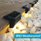 14820 шт., водонепроницаемые светодиодные Настенные светильники на солнечной батарее