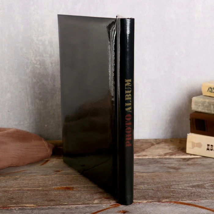 Photo album Magnetic 23x28 cm. 20 sheets &quotJourney" 4730008 Home decor Albums Garden | Дом и сад