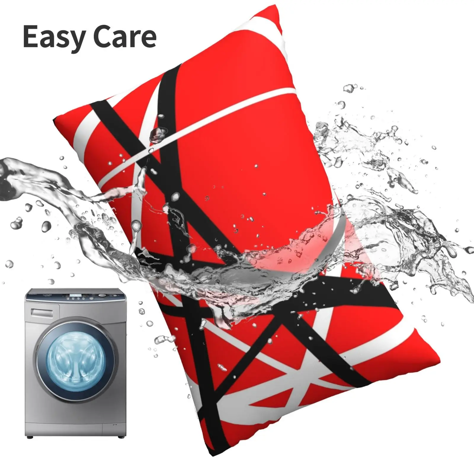 Подушка Frankenstrat чехол 20x30 50*75 диванная спальня в полоску музыкальный